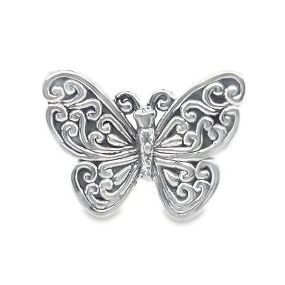 R822 Large butterfly Ring