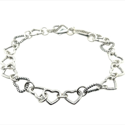 Heart Link Bracelet