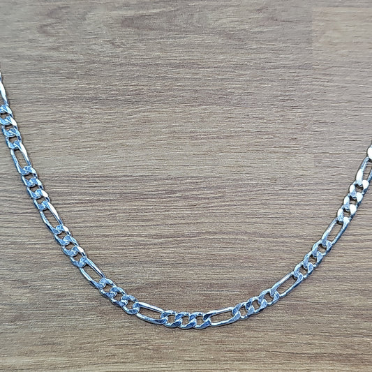 CA327 Figaro Chain Necklace 5.5mm