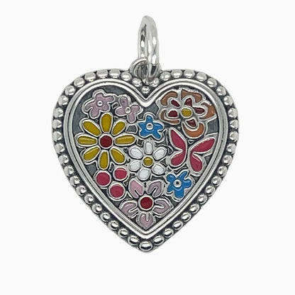 Flower Heart Pendant