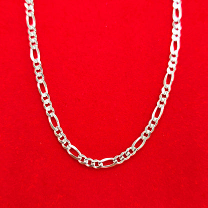 CA275 Figaro Chain Necklace-3.5mm