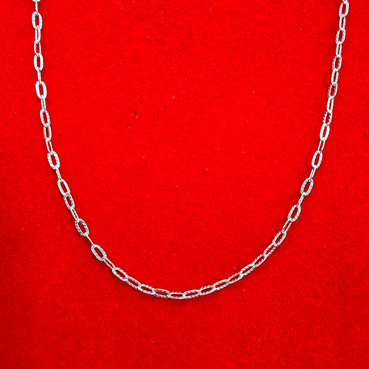 CA73 small paperclip Necklace