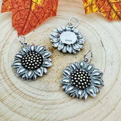 Sunflower Pendant