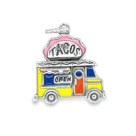 D1247 Yellow Taco Cart Pendant