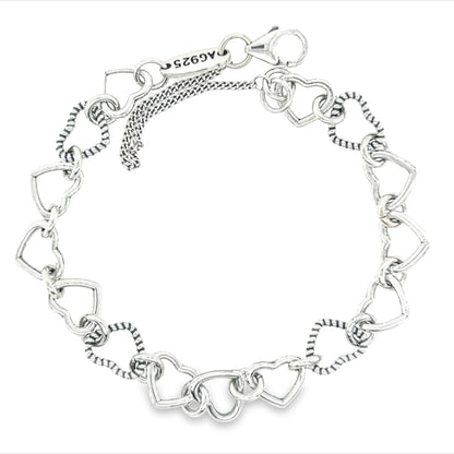 Heart Link Bracelet