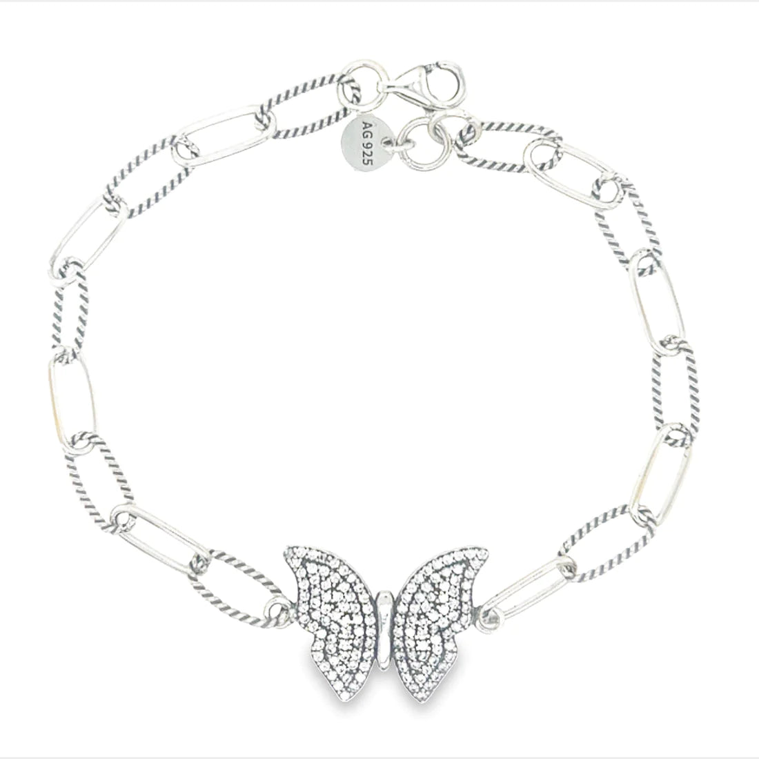 Butterfly CZ Bracelet