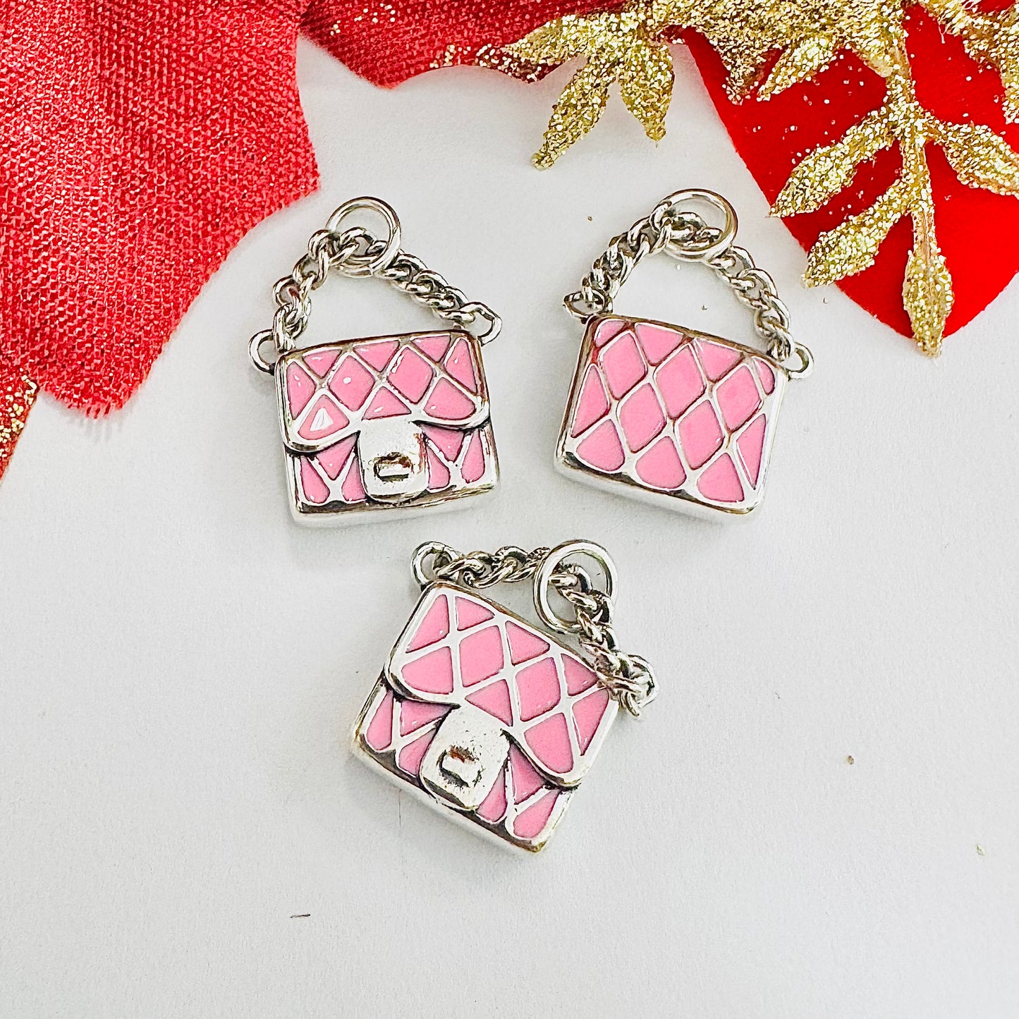 Pink Handbag Pendant