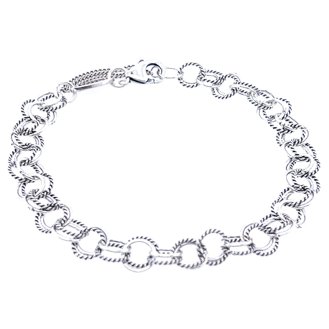 Round Double Links Bracelet