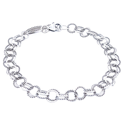 Round Double Links Bracelet