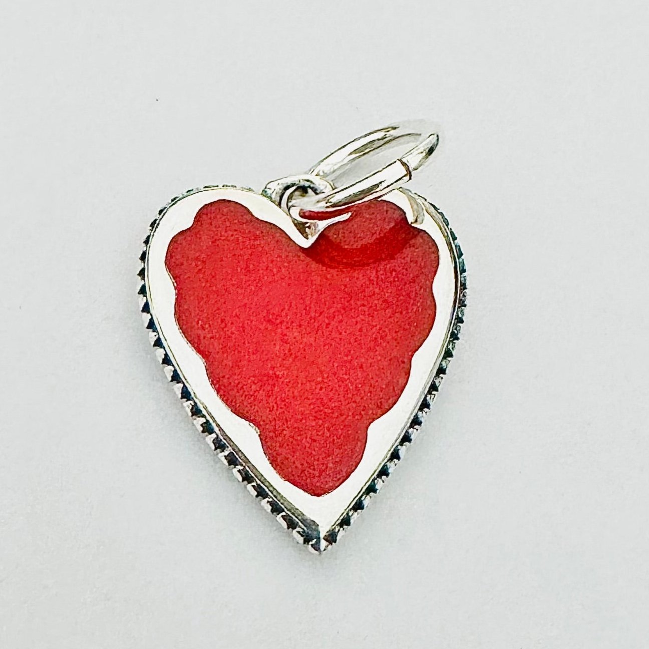 Red Heart Charm Medium