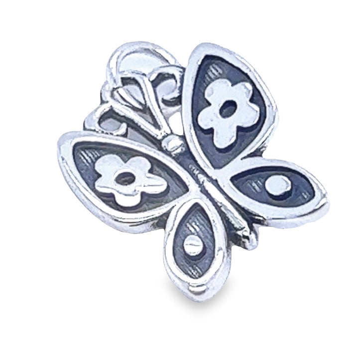 D1566 Flower Butterfly Pendant