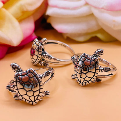 R367 Turtle Ring