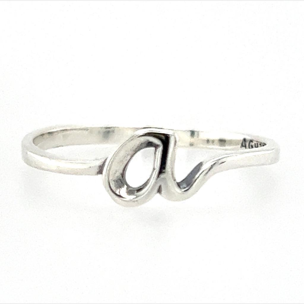 RA1 Letter A Ring