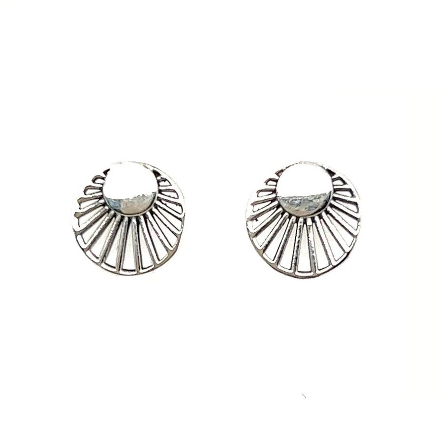 A124 Sun Post Earrings