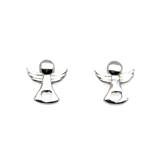 A236  Angel Heart Post Earrings