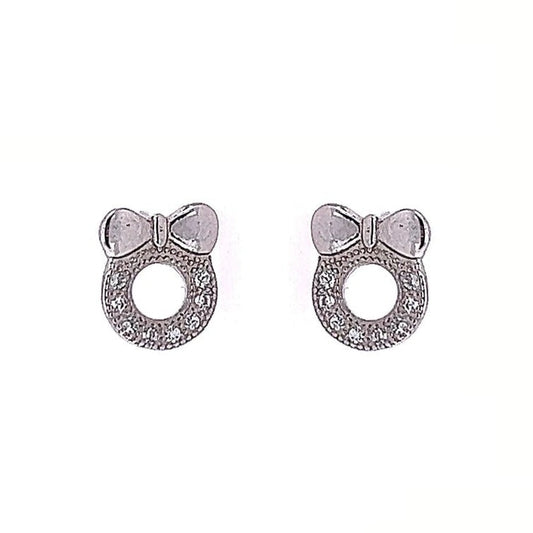 A278 Bear Post Earrings