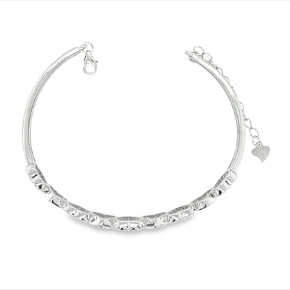 Heart CZ Bracelet