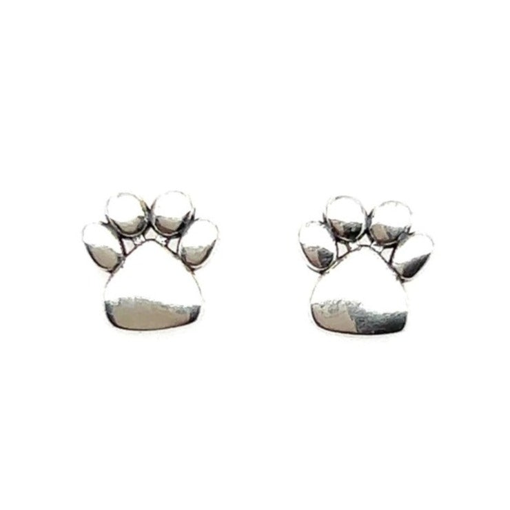 A34 Pet Paw Post Earrings