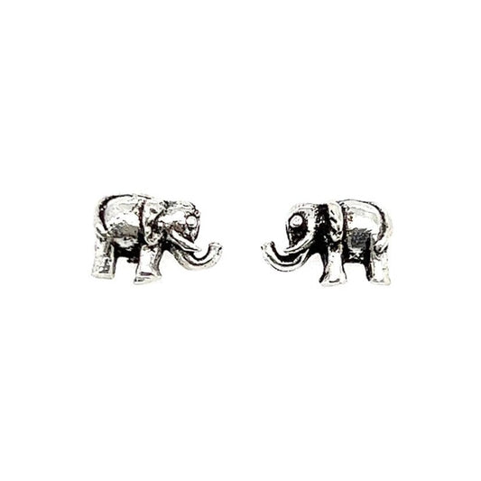 A38 Elephant Post Earrings