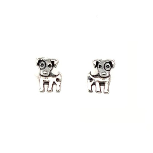 A70 Small Dog Post Earrings