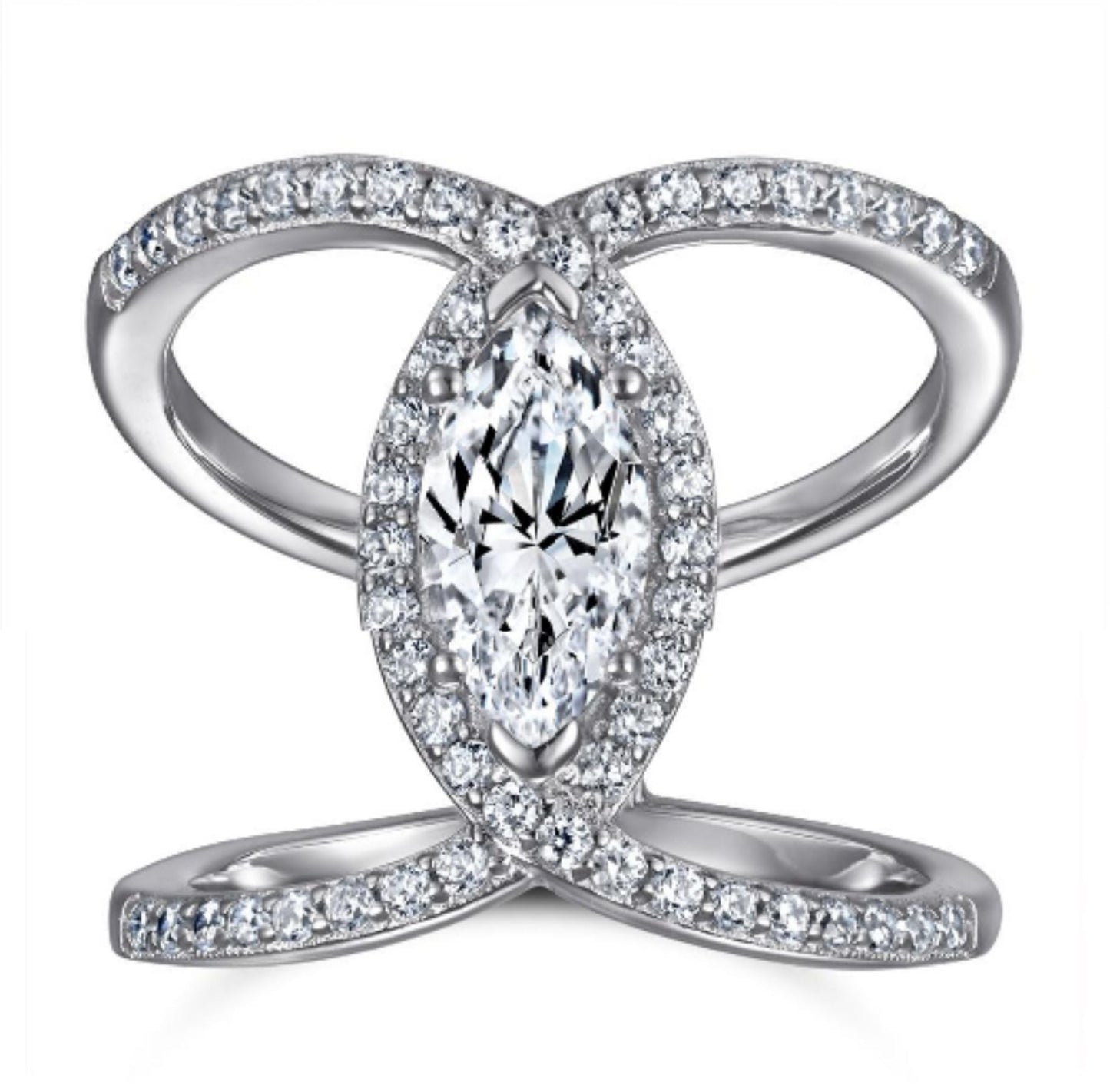 R954 Elegant Marquise Ring