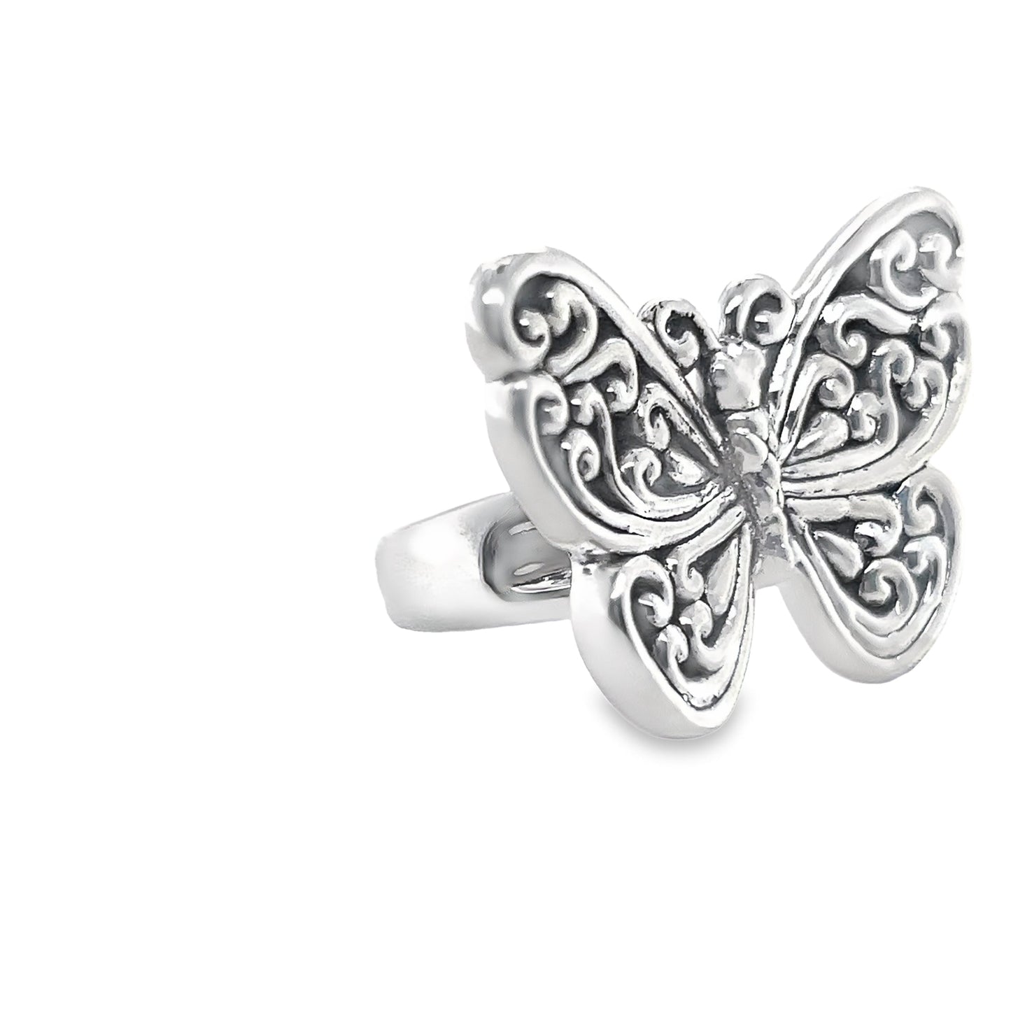 R822 Large butterfly Ring