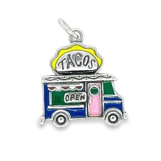 D1251 Blue Taco Cart Pendant