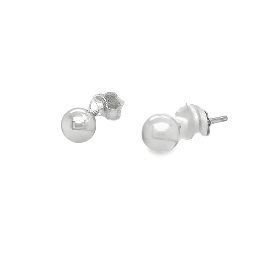 A308 Small Ball Post Earrings