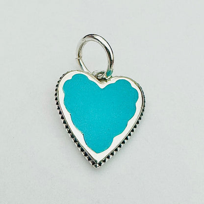 Blue Heart Pendant Mini