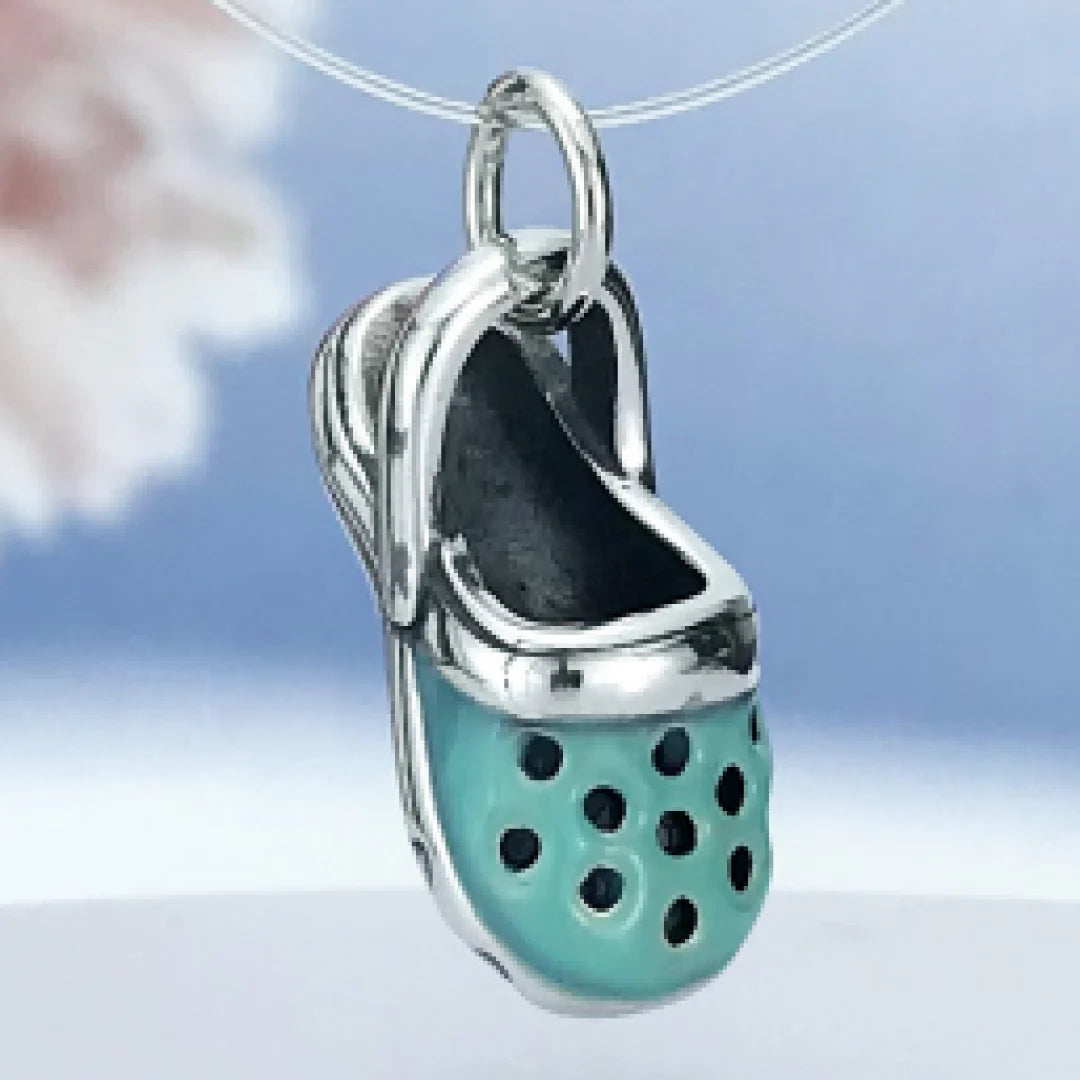 Aquamarine Crock Pendant