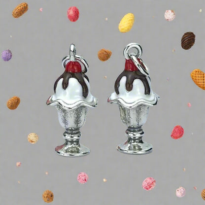 Ice Cream Sundae Pendant