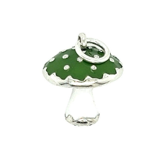 D1346 Green Mushroom Pendant