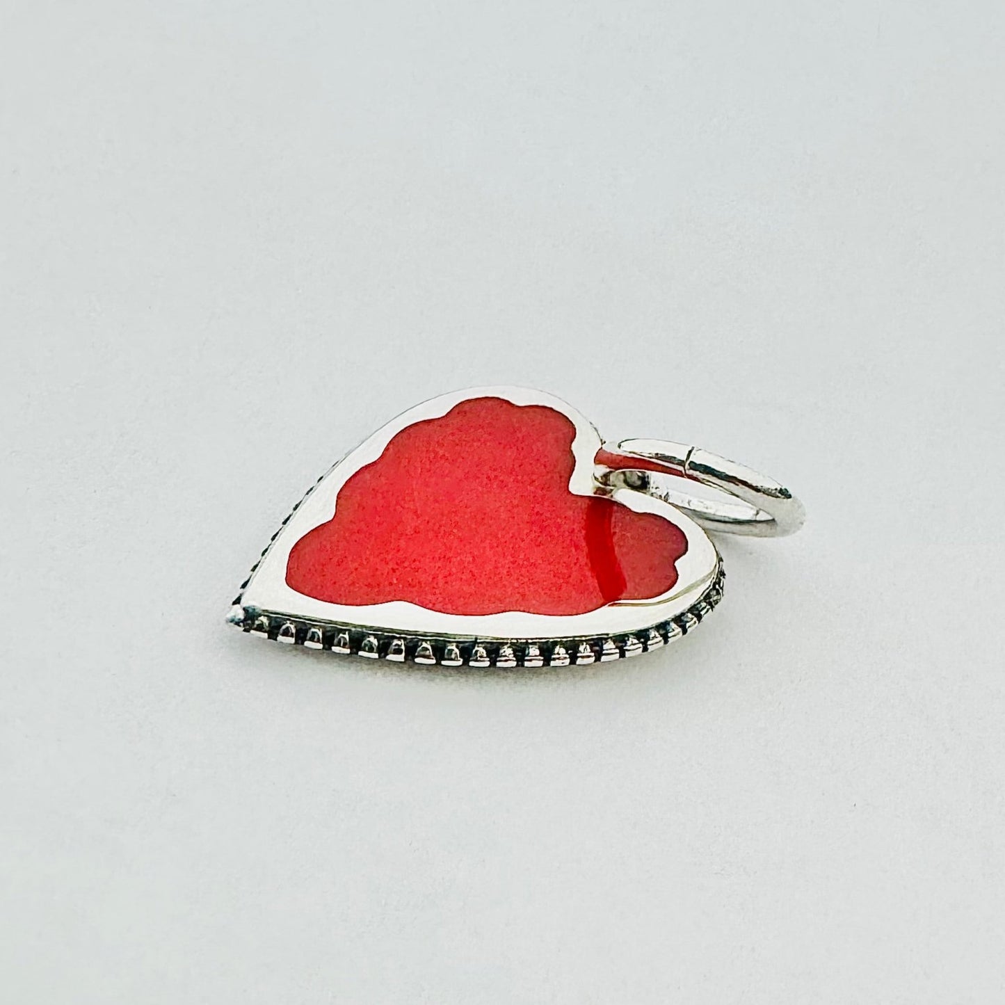 Red Heart Charm Medium