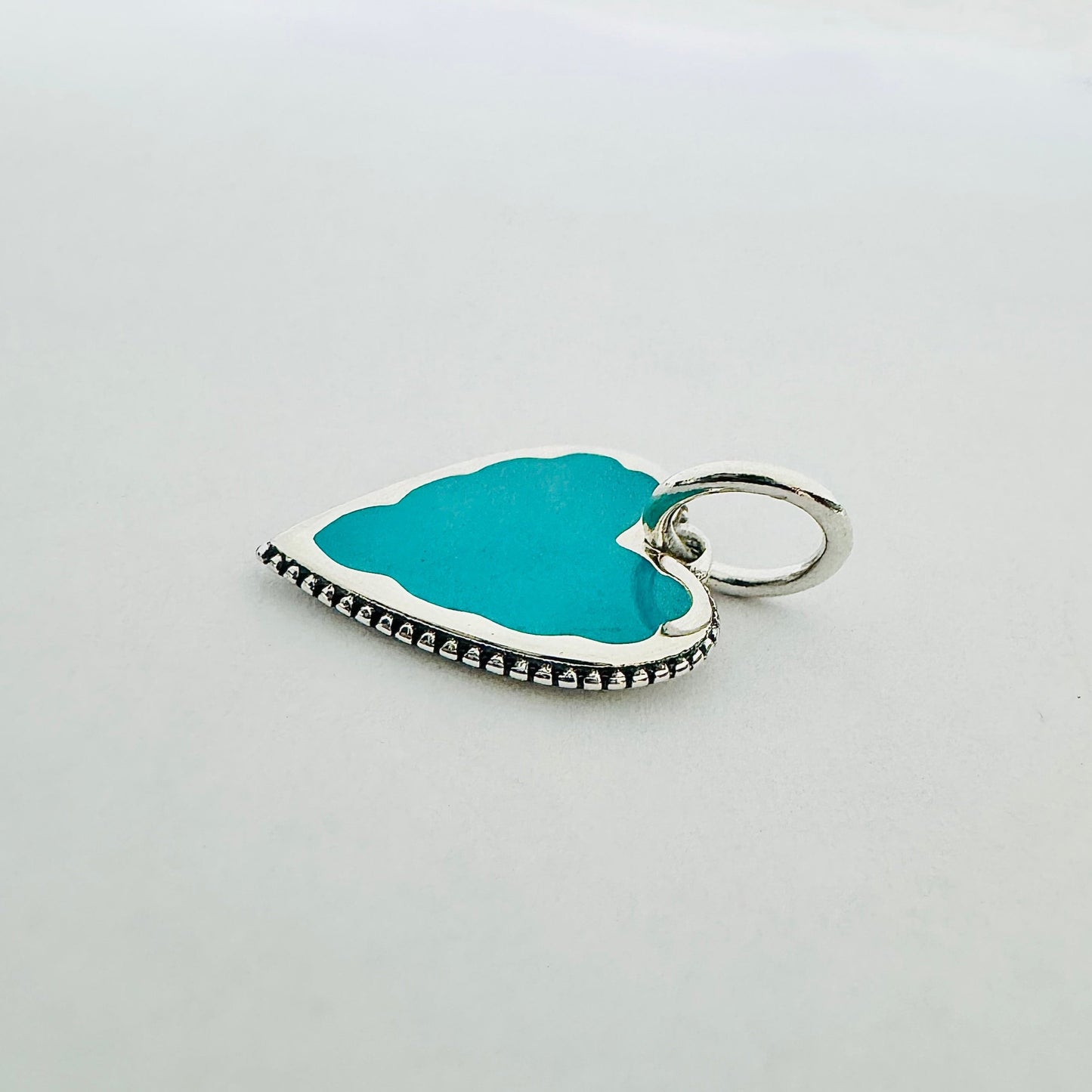 Blue Heart Pendant Mini