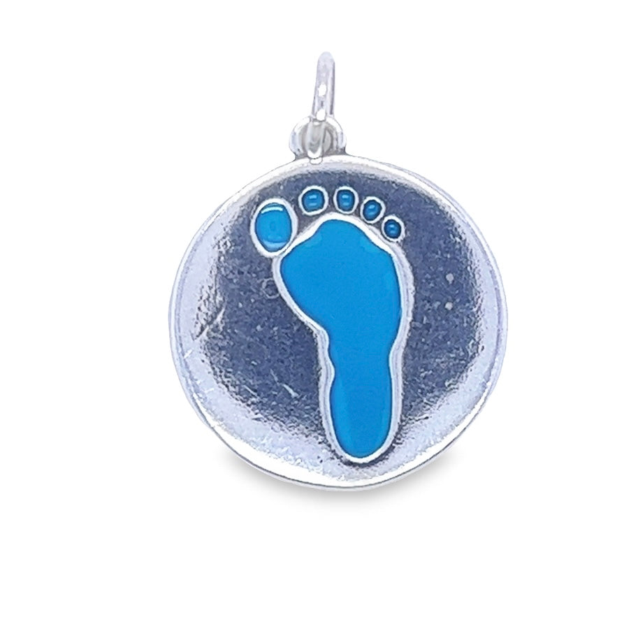 D1556 blue foot Pendant