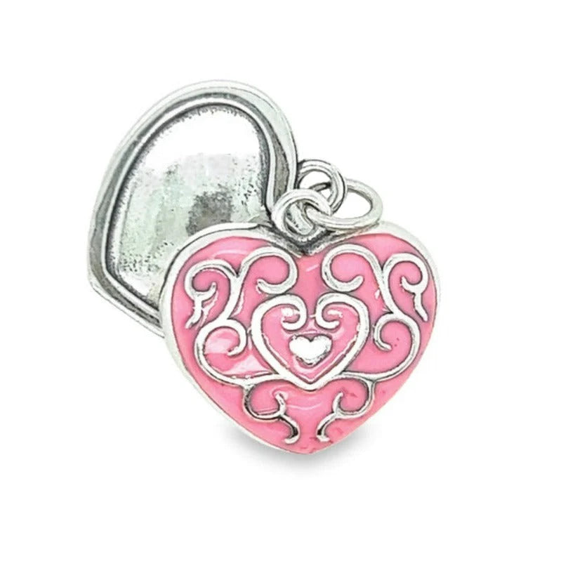 D1172 Pink Ornate Heart