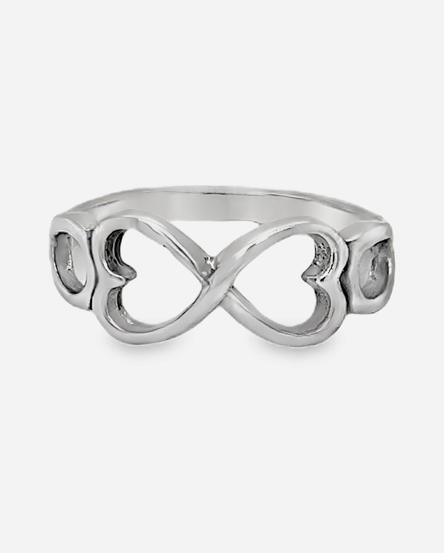 R642 Infinity Heart Ring