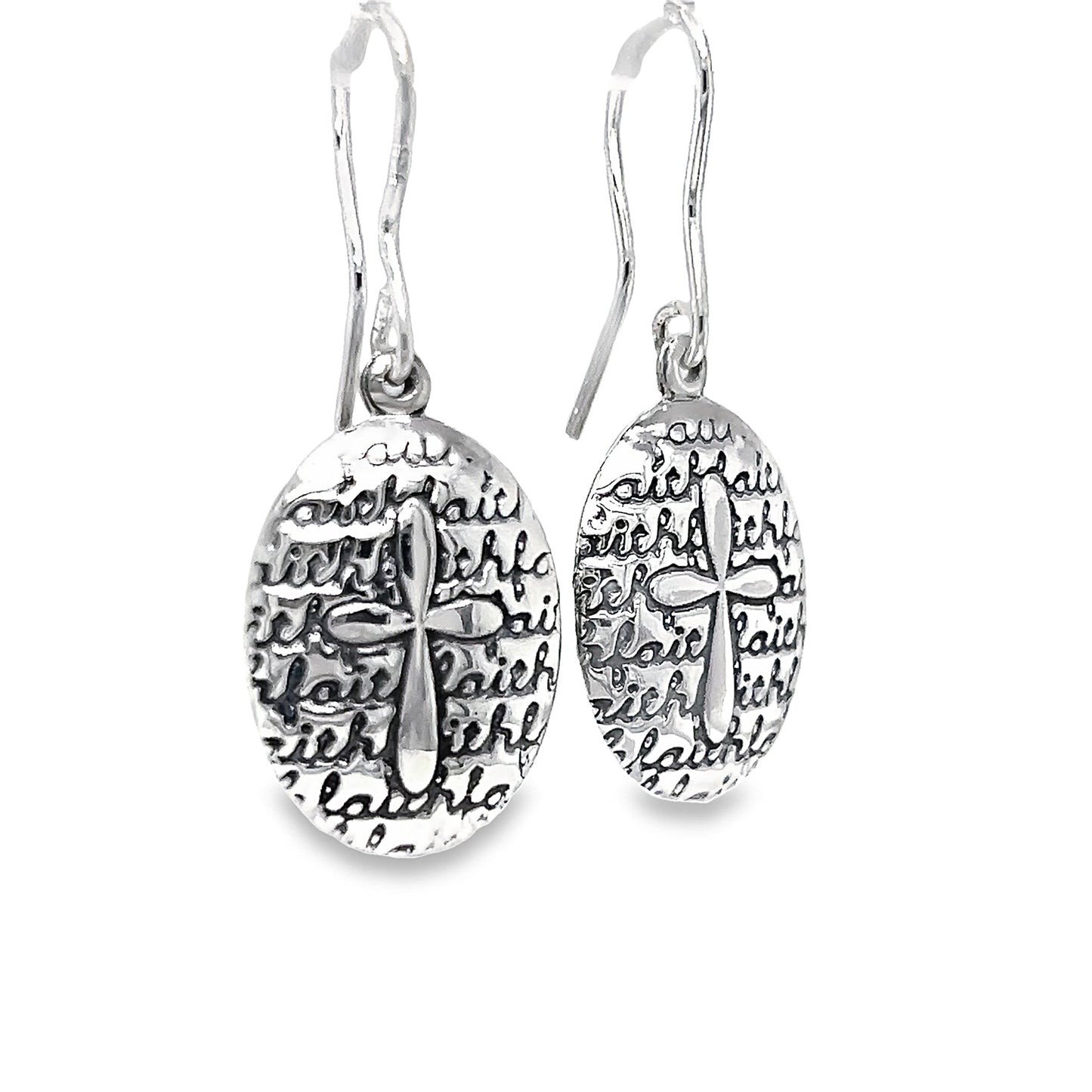 Faith Cross Earrings