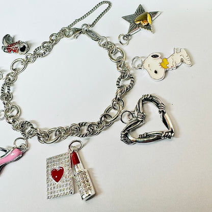 Charm Bracelet with 8 Charms