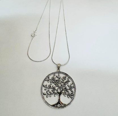 Tree of Life Pendant With Necklace