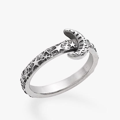 R723 Half Moon Ring