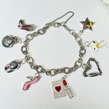 Charm Bracelet with 8 Charms