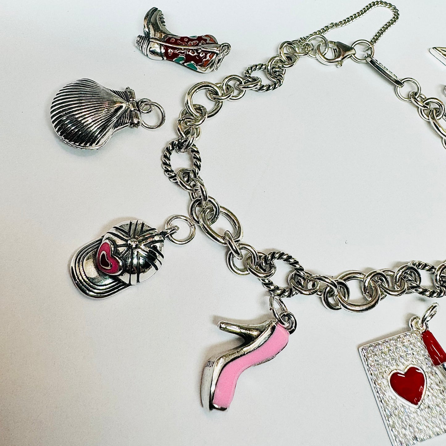 Charm Bracelet with 8 Charms