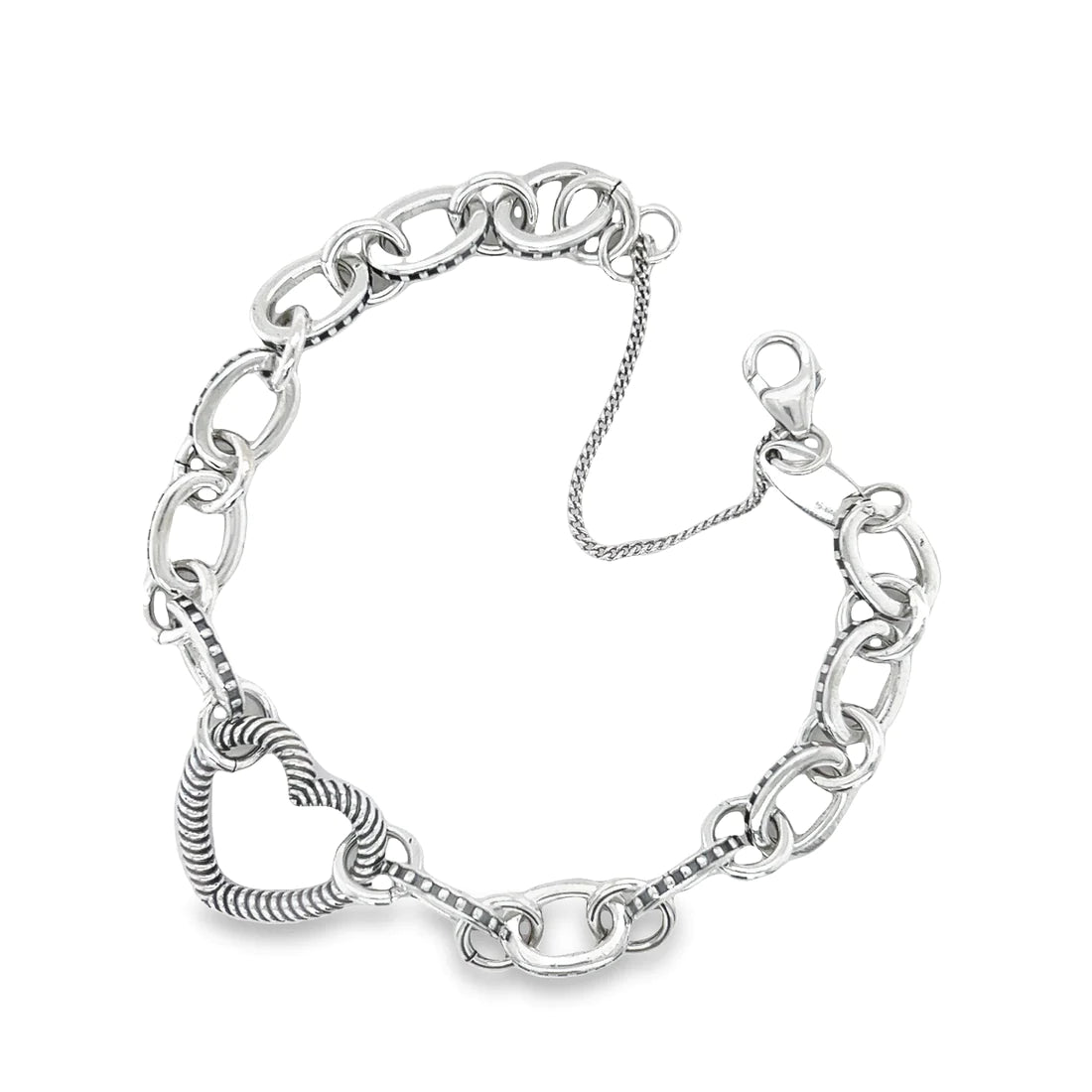 Heart Charm Bracelet