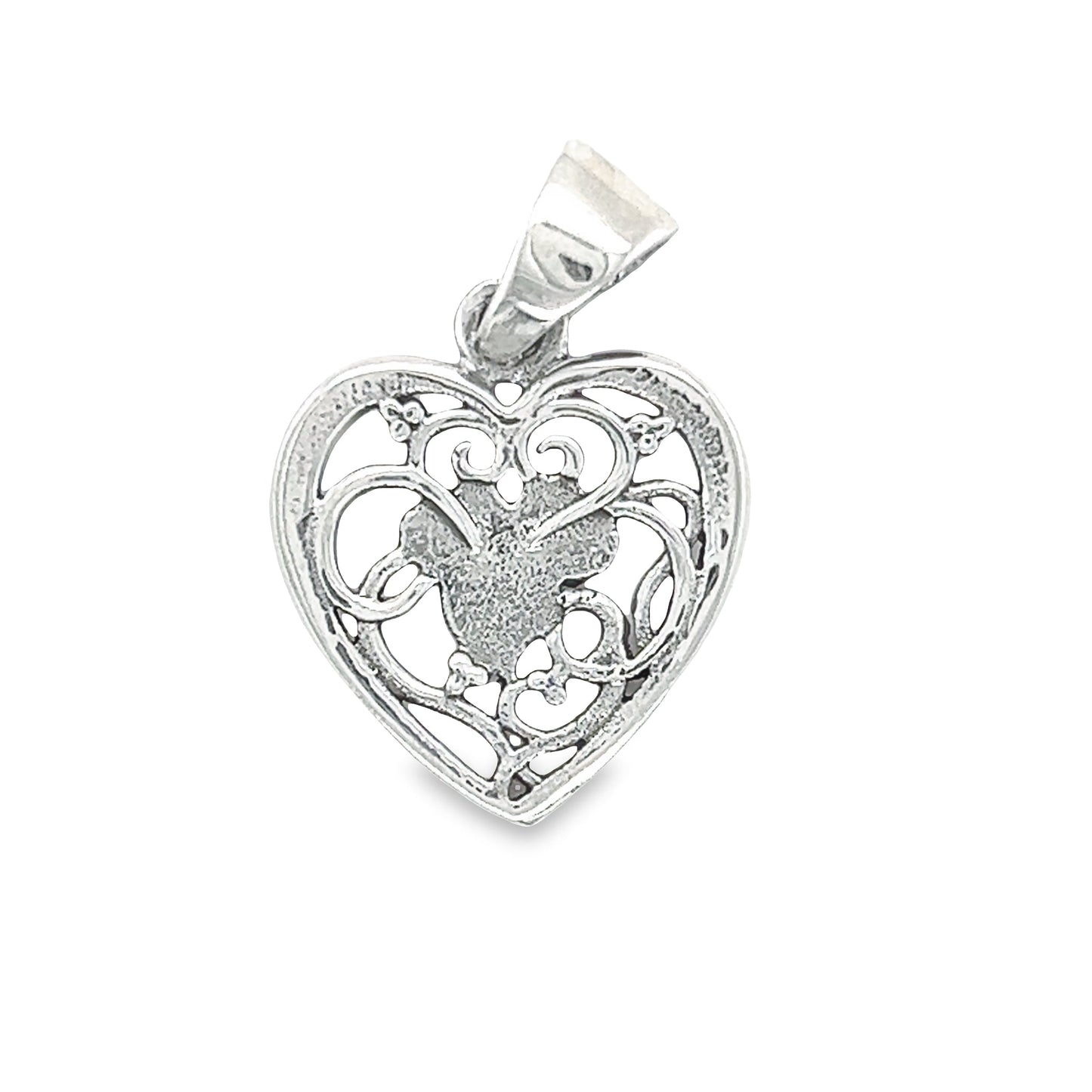 D294 Heart Cut Pendant