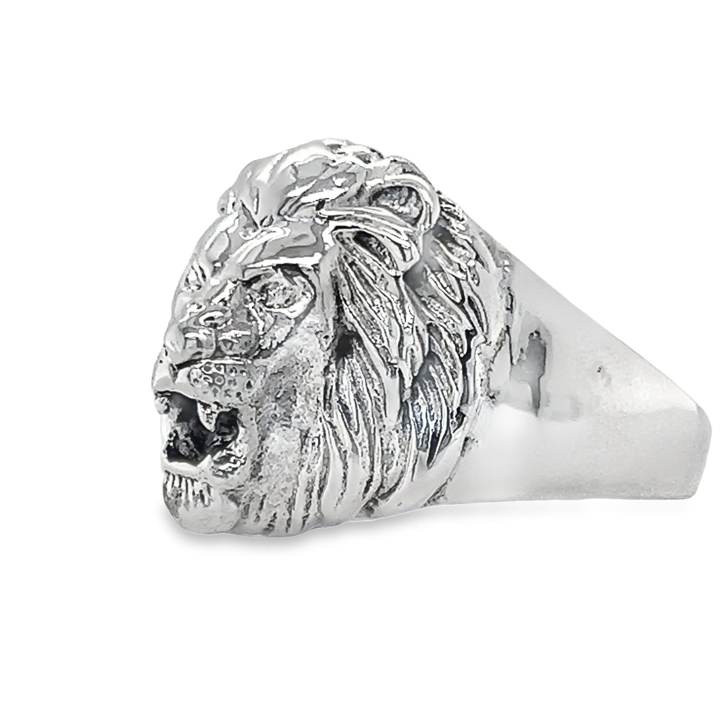 R9021 Roaring Lion Head Ring