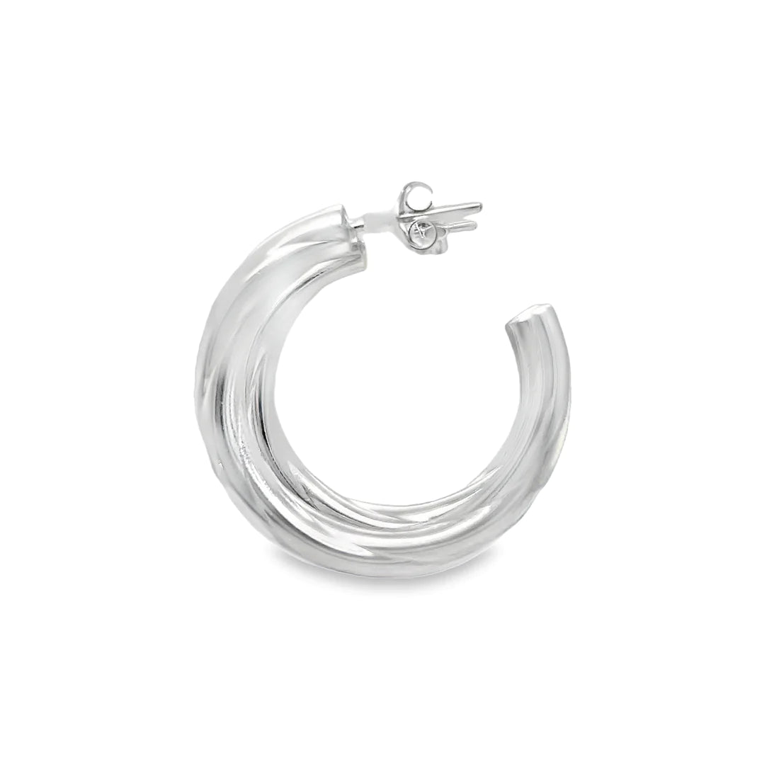 Round Hoop Earrings