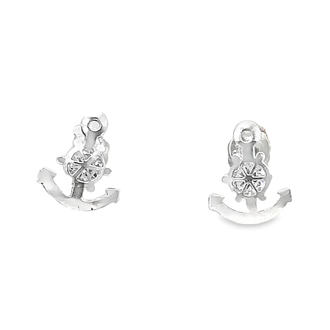 A12 Anchor Post Earrings