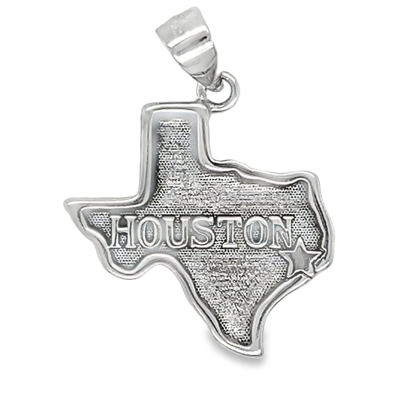 Texas Map Houston Pendant