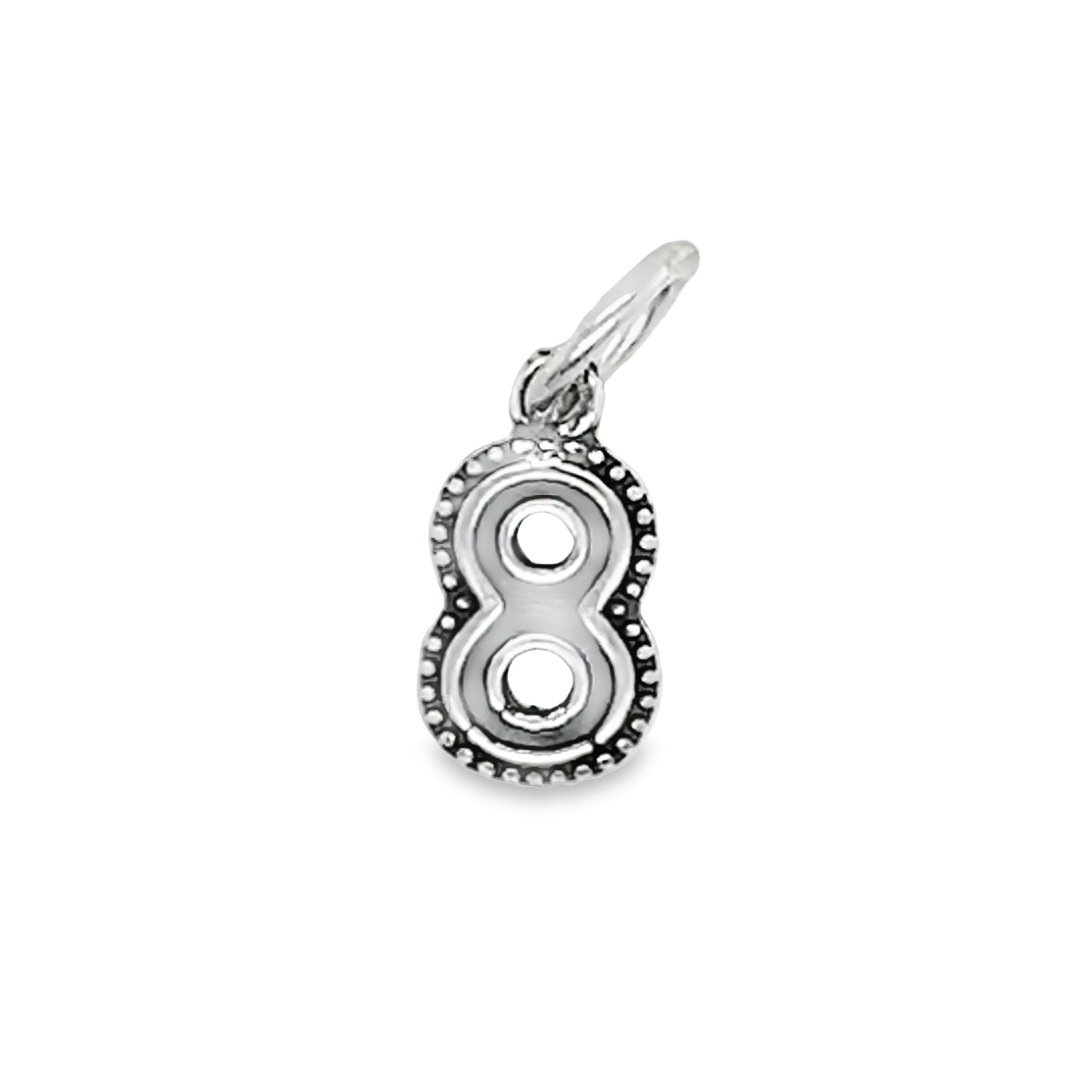 D731 Number 8 Pendant Necklace